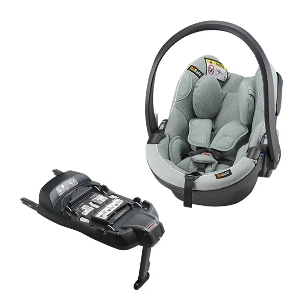 비세이프 이지 고 모듈러 ISOFIX 카시트 + I SIZE 베이스, 멜란지 씨그린