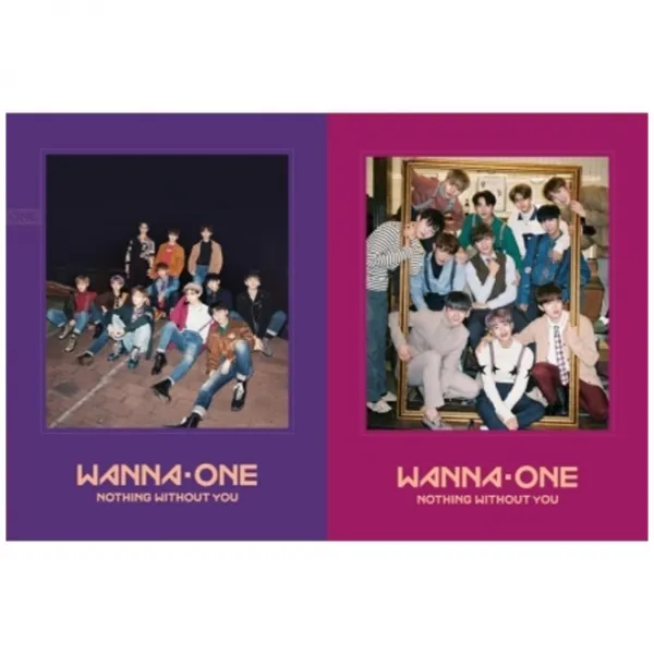 워너원 - 1-1=0 (NOTHING WITHOUT YOU) 투비원 프리퀄 리패키지 Wanna ver + One ver 세트, 2CD