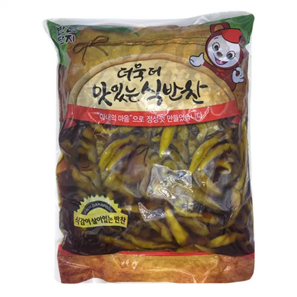 반찬단지 간장고추 절임 4kg 1개