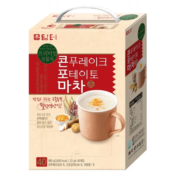 담터 콘푸레이크 포테이토 마차, 22g, 40포