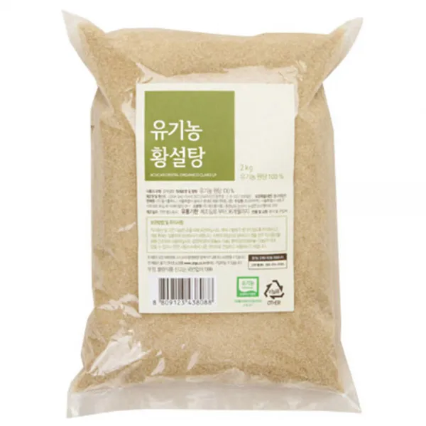 올가홀푸드 유기농 황설탕, 2kg, 1개
