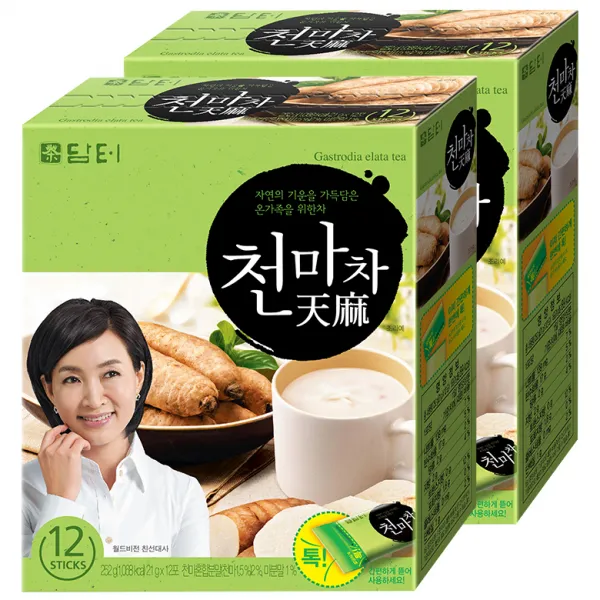 담터 천마차, 252g, 2개