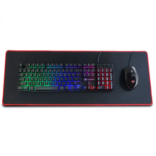 지클릭커 게이밍 키보드 + 마우스 + 장패드 세트 Gmk 230 혼합 색상
