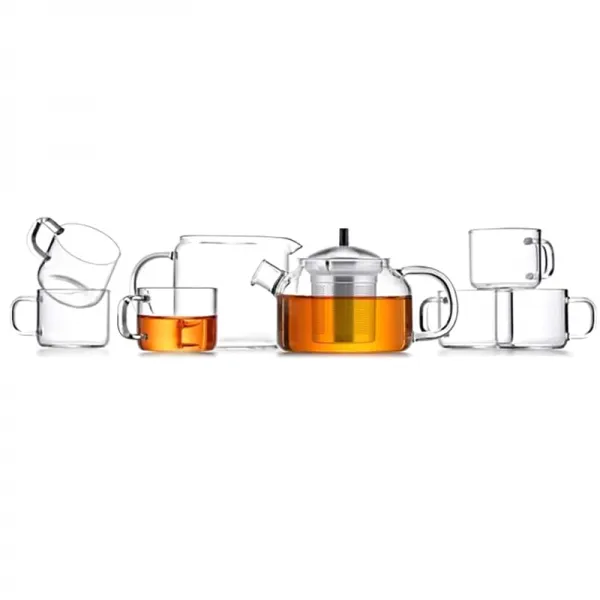 사마 티포트 세트 T-107, 1세트, 티포트 + 공도배 + 찻잔 6p