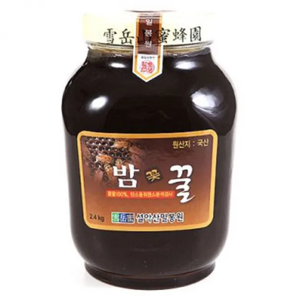 설악산밀봉원 밤꿀 (순수 꽃꿀100%), 2.4kg, 1개