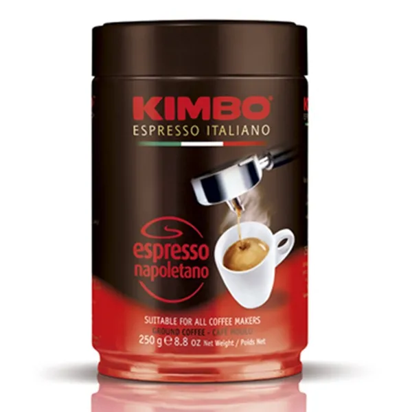 킴보 에스프레소 나폴레타노 분쇄원두, 커피메이커, 250g