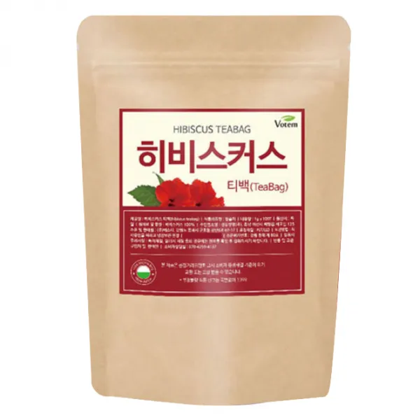 보탬 히비스커스 삼각 티백차, 1g, 100개입