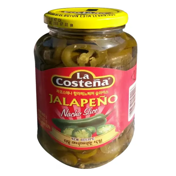 라코스테냐 할라페뇨 페퍼슬라이스, 440g, 1개
