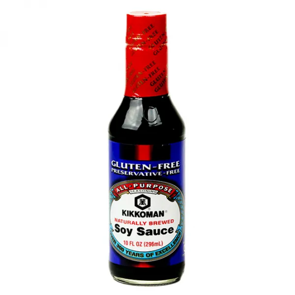 Kikkoman 글루텐 프리 올 퍼포즈 시즈닝 소이 소스, 296ml, 1개