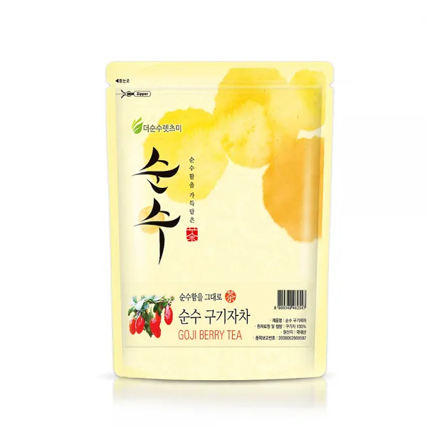 더순수렛츠미 순수 구기자차 티백, 1g, 100개