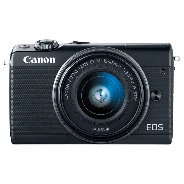 캐논 EOS M100 15-45 KIT 미러리스 카메라, EOS M100(블랙)