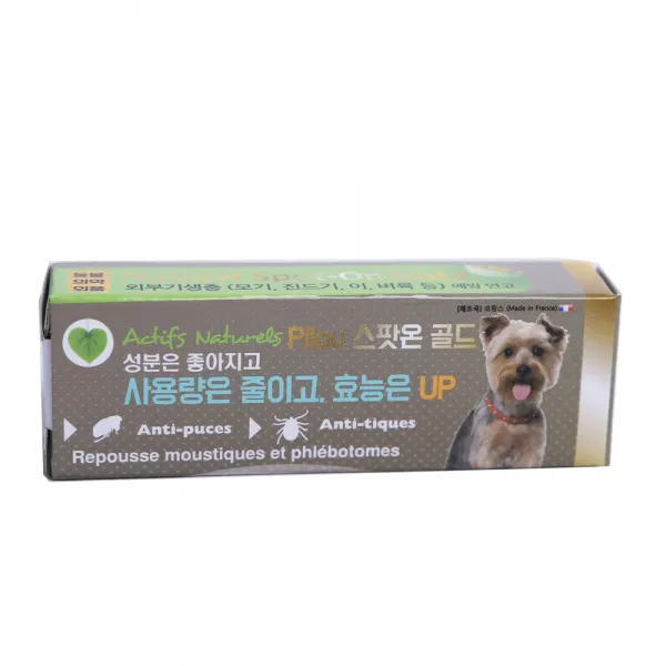 필루 내추럴 스팟온 골드 진드기 제거용품 소형견용, 1개