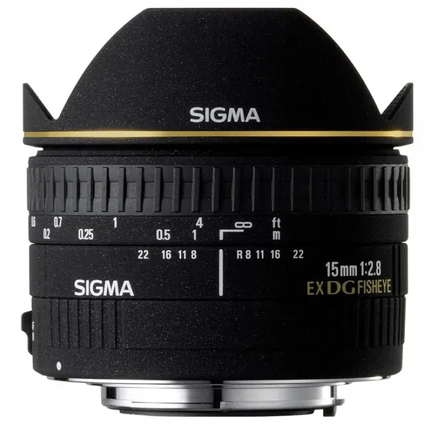 시그마 EX DIAGONAL FISHEYE 카메라 단렌즈 15mm F2.8, 단일 상품