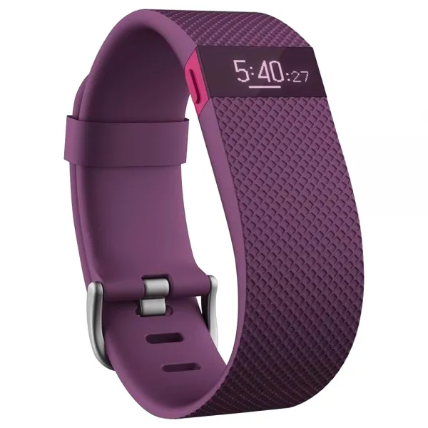 Fitbit Charge HR 스몰 스마트워치 플럼, 옵션없음, 옵션없음