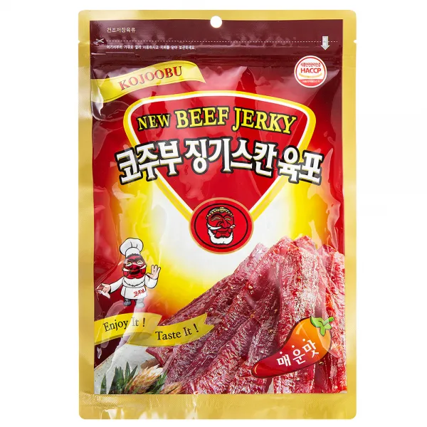 코주부 징기스칸 육포 매운맛, 140g, 1개