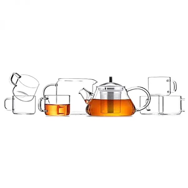 사마 티포트 세트 T-108, 1세트, 티포트 + 공도배 + 찻잔 6p