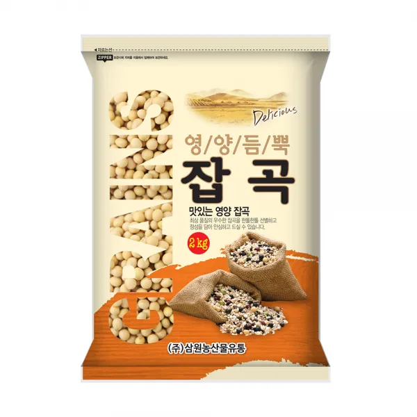 삼원농산 영양듬뿍 잡곡 수입 백태, 2kg, 1개
