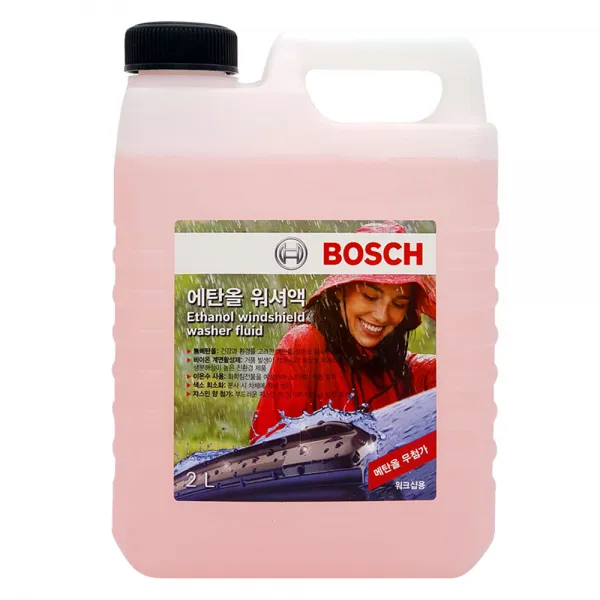 보쉬 에탄올 자동차 워셔액, 2L, 1개