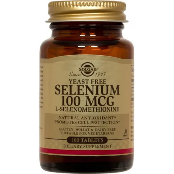 Solgar 이스트 프리 셀레늄 100mcg 타블렛 100개입 1개