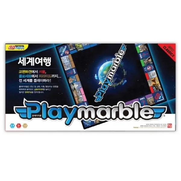 플레이마블 클래식2 세계여행, 혼합 색상