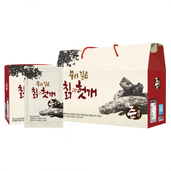 즙쟁이 뿌리 깊은 칡과 헛개즙, 80ml, 30포