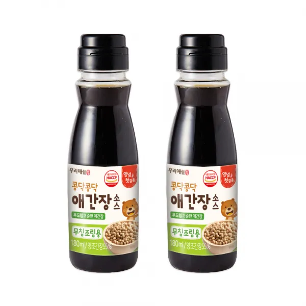 미즈앤코 콩닥콩닥 애간장 소스, 무침조림용, 2개입
