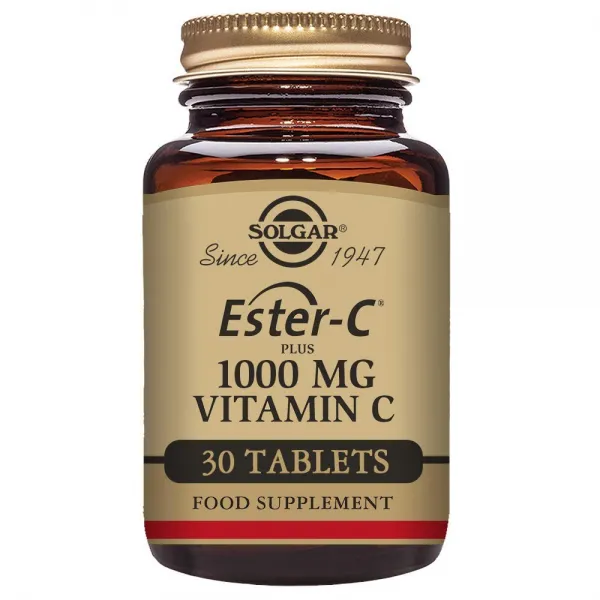 솔가 에스터-C 플러스 1000mg 비타민 C 타블렛, 30개입, 1개