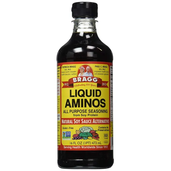 브래그 리퀴드 아미노스 내추럴 소이 소스 얼터너티브, 473ml, 1개