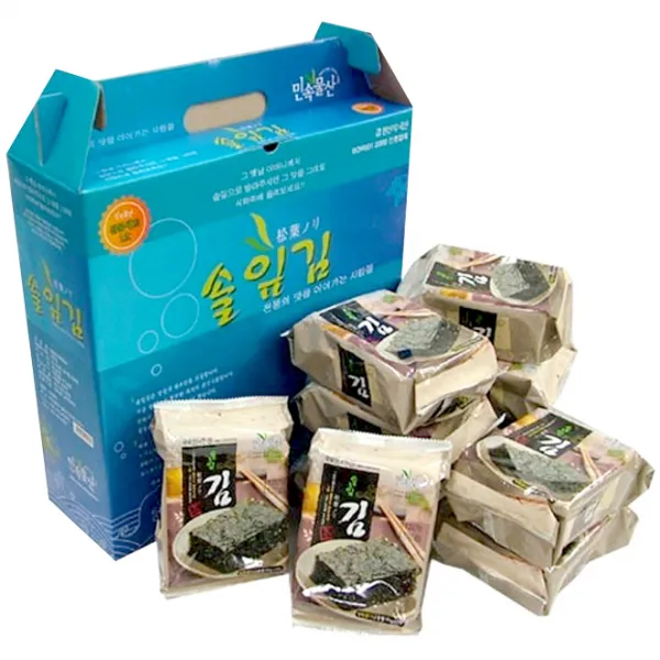 민속물산 솔잎김 식탁용김 선물세트 1호, 1세트