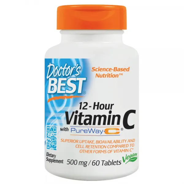 닥터스베스트 12시간 비타민C 500mg 타블렛, 60개입, 1개