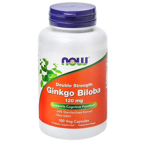 나우푸드 징코 빌로바 120mg 베지 캡슐, 100개입, 1개
