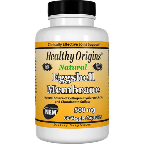 Healthy Origins 난각막 500 mg 베지 캡슐, 60개입, 1개