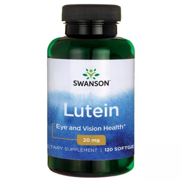 Swanson 루테인 아이 앤 비전 헬스 20mg 소프트젤, 120개입, 1개