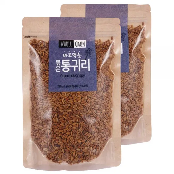 태광선식 바로 먹는 볶은 통귀리 280g 2개