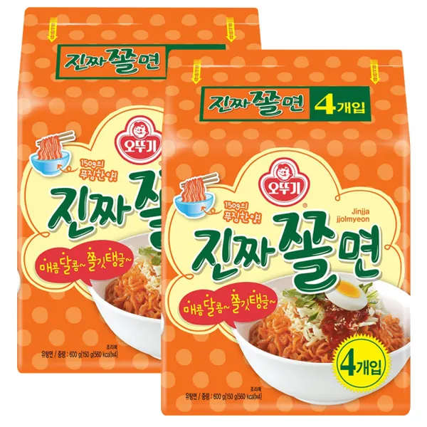 오뚜기 진짜쫄면 150g, 8개