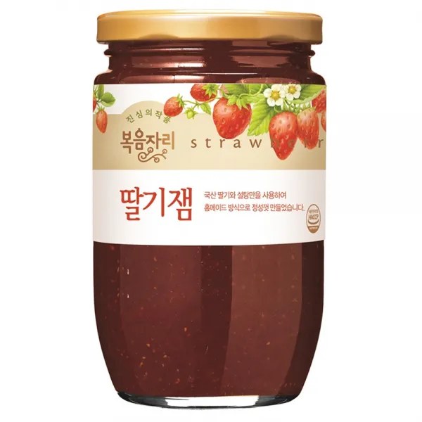 복음자리 과일잼(딸기잼)-500g, 500g, 1개