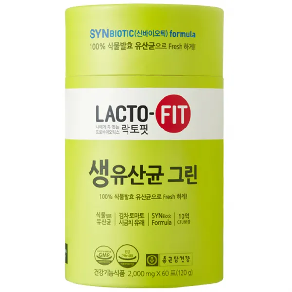 종근당 건강 락토핏 생유산균 그린 120g 1개