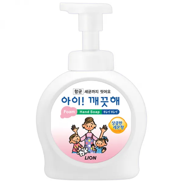아이깨끗해 핸드워시 레몬향, 490ml, 1개