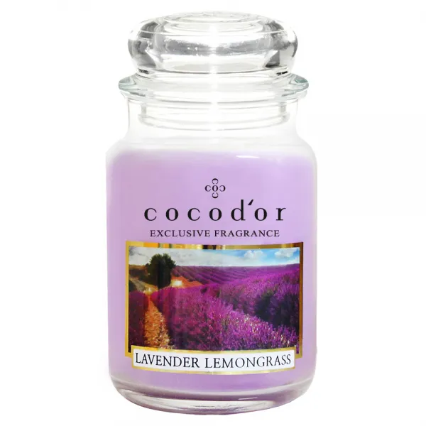코코도르 라지자 캔들 라벤더 앤 레몬 그라스 1개