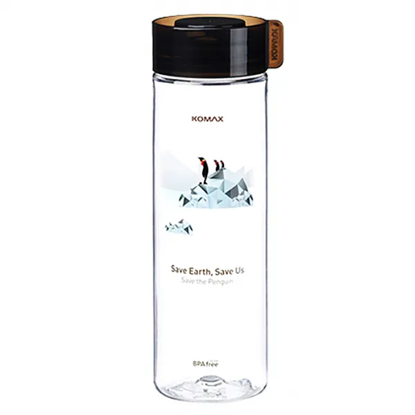 코멕스 지구를위한 물병, 펭귄 (블랙), 550ml