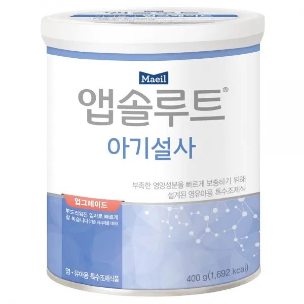 매일유업 앱솔루트 아기설사 분유, 400g, 1개