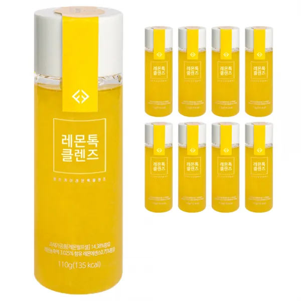 클린케어 3일 톡톡프로그램 레몬톡 클렌즈 음료 110g 9개입