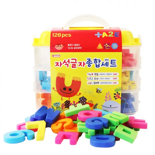 자석나라 자석글자 종합세트, 1세트