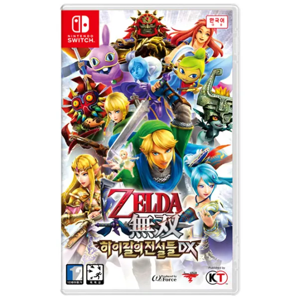 닌텐도 SWITCH 젤다무쌍 하이랄의 전설들 DX 한글판 휴대용게임타이틀 최신형, 단일 상품