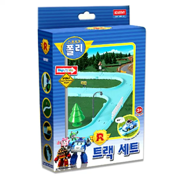 아카데미과학 로보카폴리 트랙 세트 S83155t 혼합색상