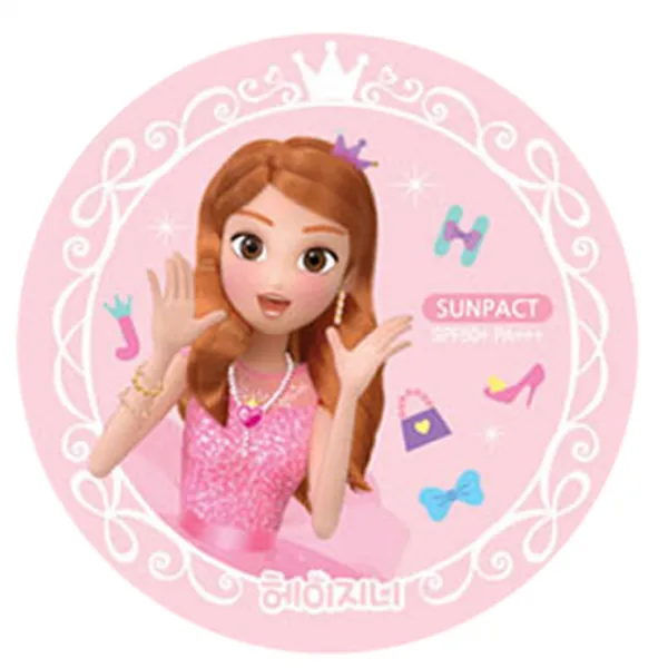 가이아 꿈그리다 공주지니 순수 유아썬팩트 SPF50+PA+++, 15g, 1개