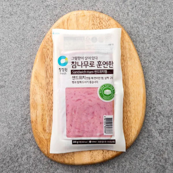 청정원 참나무 훈연 샌드위치햄 200g 1개