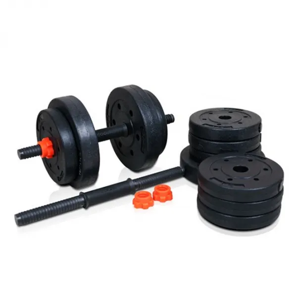 이고진 블랙 조립 아령 덤벨세트, 17kg