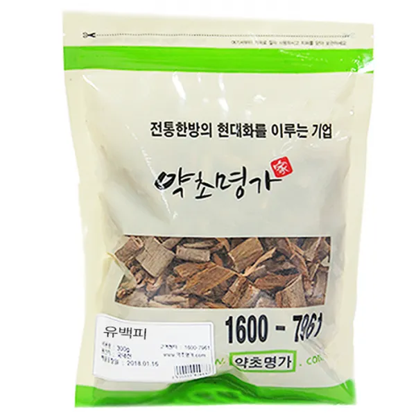 약초명가 국내산 유백피 1개 300g