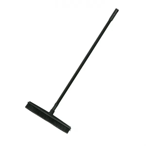 딩동펫 애견 실리콘 빗자루, 블랙, 1개